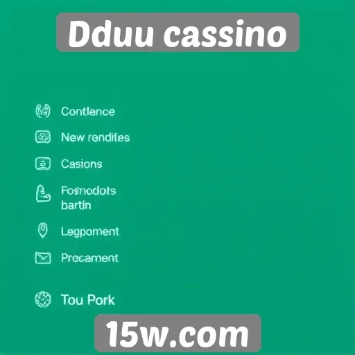Métodos de pagamento disponíveis no Dduu cassino