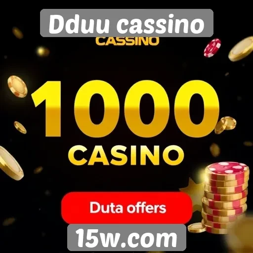 Ofertas promocionais disponíveis no Dduu cassino